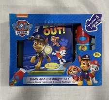 Nickelodeon Paw Patrol Play-a-Sound Book  Flashlight Set