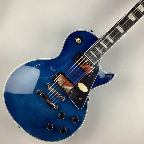 Epiphone Les Paul Custom Quilt Viper Blue #GG258