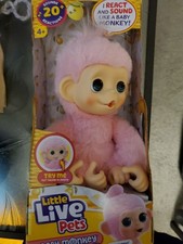 Little Live Pets My Baby Monkey Luna Lemon