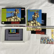 NICE Paperboy 2 (Super Nintendo SNES) CIB COMPLETE IN BOX