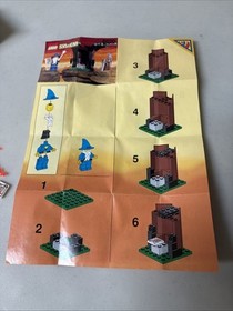 LEGO Castle Dragon Knights #6020 Vintage 1993 Magic Shop Incomplete Set W Box