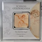 Geiger Special Edition The Cheerful Angel 1 Oz Fine Silver Art Bar Assay 100mtg