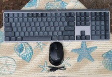 Logitech MX Keys S Wireless Illuminated Keyboard/ M275 Mouse/Charger No Dongle