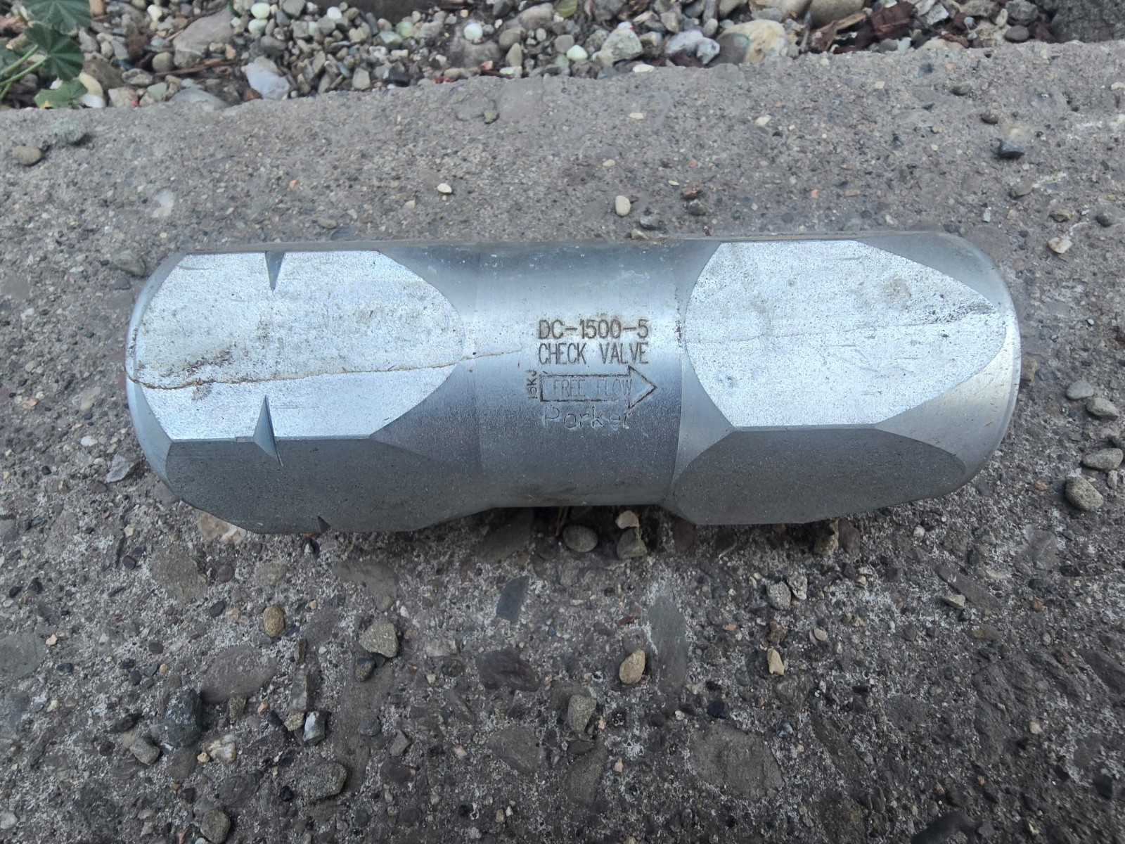 Parker DC-1500-5 Stainless Steel Check Valve