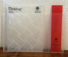 ANNA GRIFFIN Cricut Cuttlebug Carpeta en relieve Edredón Patrón MATELASSE