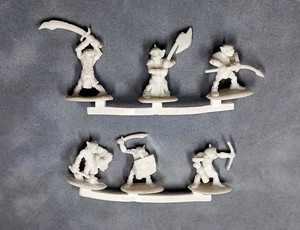 Reaper Bones 28mm 6 Goblin Warriors various weapons Boblins D&D Dungeon Dwellers
