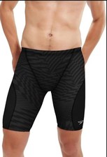 NEW - Speedo Black Deep Storm - Anthracite Pro LT Jammer Shorts Mens Size 30 NWT