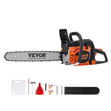 New✅Gas Chainsaw，52CC 18" 2.55HP，Gasoline Powered Chain Saw，Handheld Cordless Pe
