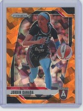 Jordin Canada Ice Orange Prizms 2024 Panini Prizm WNBA #91