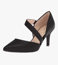 Lifestride Womens Suki Black Pump Size 9