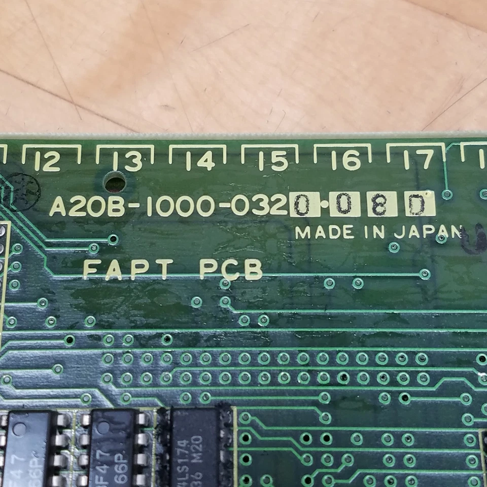 Fanuc A20B-1000-0320/08D FAPT PCB Board - USED - Image 2 of 4