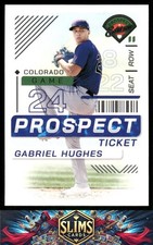 2024 Panini Prospect Edition Colorado Rockies Gabriel Hughes #177