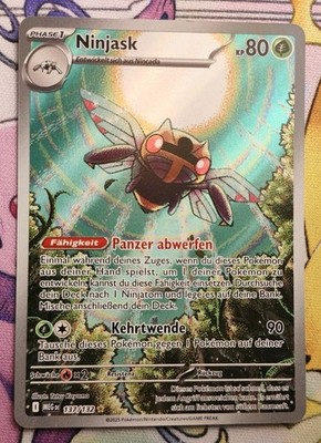 Ninjask MEG 137/132 - Mega-Entwicklung - Deutsch - Near Mint - Pokemon TCG   