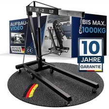 Gru officina sollevatore motore idraulico 500kg 1000kg 2000kg non pieghevole 4 ruote