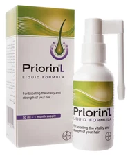 Priorin L Bayer Topical Liquid For Hair Loss 50ml Original Bayer Fresh Stock