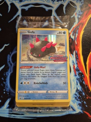 Pokemon Gufa SWSH169 Fusions Angriff Holo STAMP SEALED Prerelease Pack