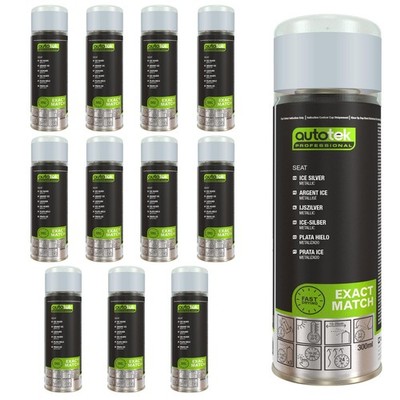 Autotek Sitz Ice Silver 300 ml exakte Farbabstimmung schnelltrocknend Profi x12