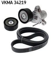 Keilrippenriemensatz FÜR Ford Fiesta VII (Hj, Hf) - SKF Vkma 34219