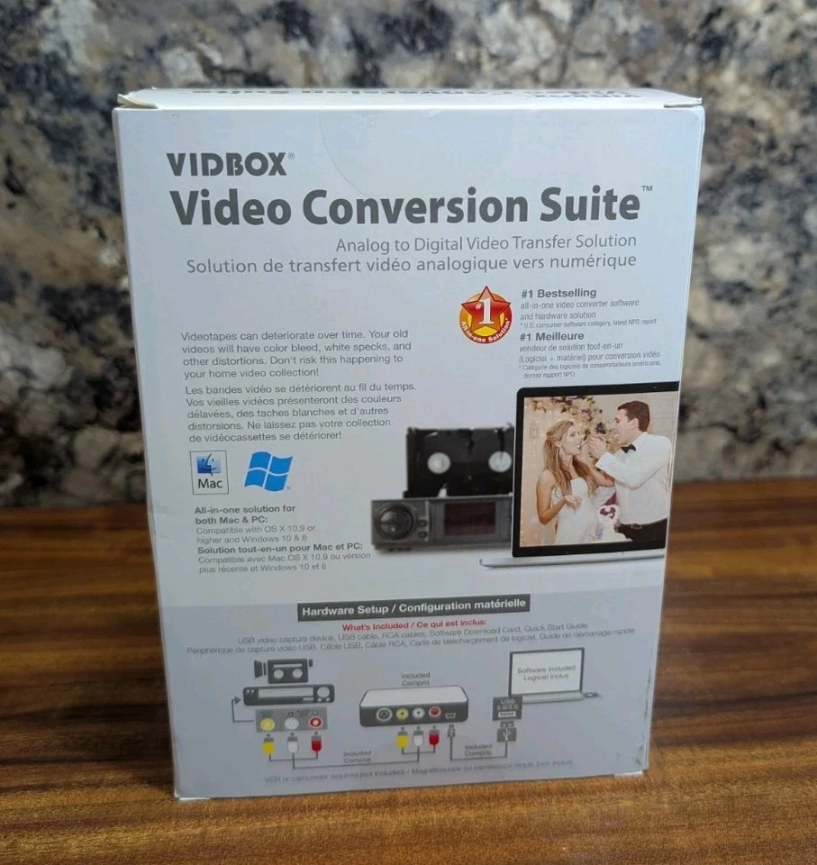 VIDBOX VCS2M Video Conversion Suite for PC and Mac Digital Transfer Solution - Image 2 of 4