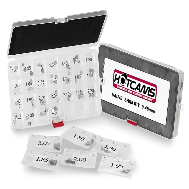 Kit completo de calço de válvula Hot Cams 7,48 mm motocicleta bicicleta de rua bicicleta suja 68-2073 - Imagem 2 de 4