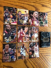 Basketball cards Flair Series 2, Fleer box of 10, with Glenn Robinson