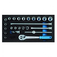 "Gedore SteckschlüSsel-Sortiment 3/8\" In Check-Tool-Modul"
