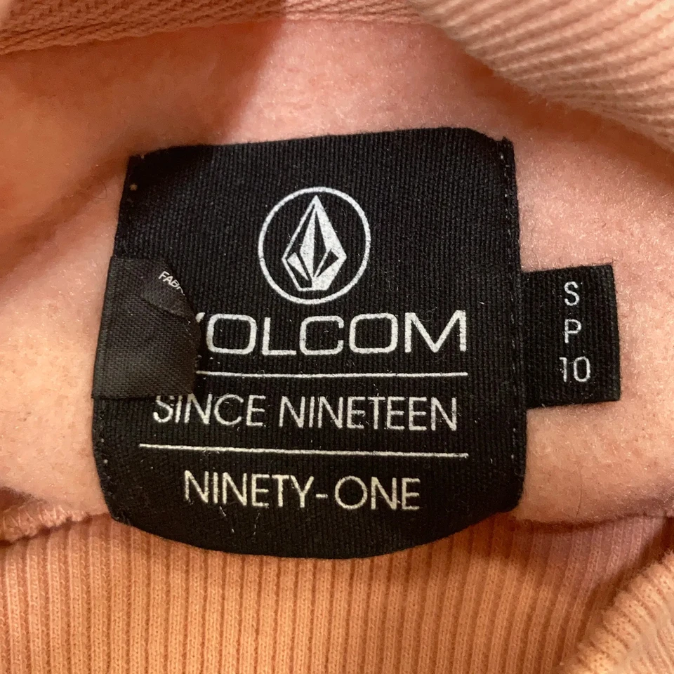 Volcom, Sweatshirt, Größe: S, Pink, Baumwolle/Polyester, Damen #7UC - Bild 3 von 4