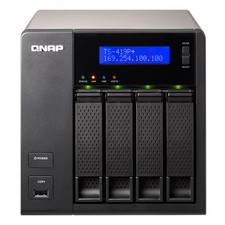 QNAP TS-419P+ 1,6 GHz 512 MB RAM DDR3 4xBAY 2 x Gigabit RJ-45