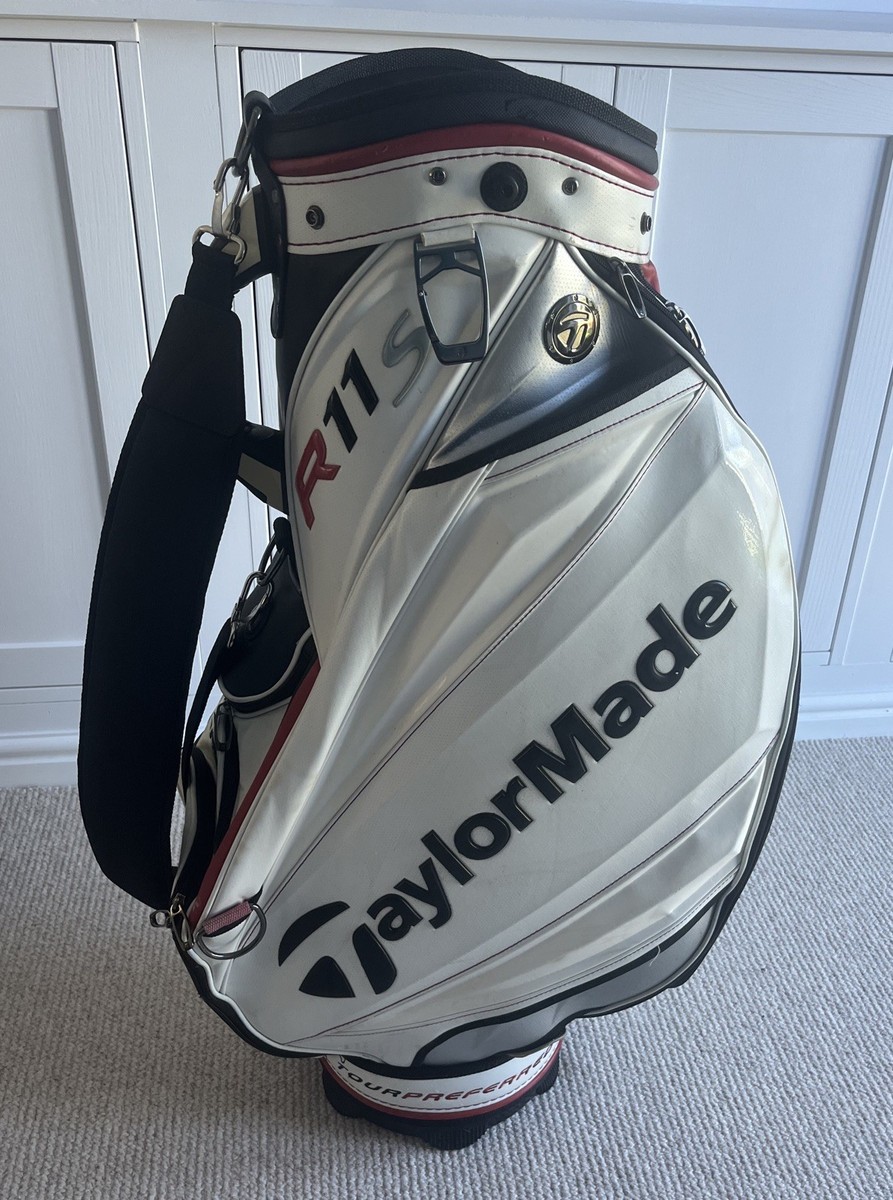 TaylorMade R11s Golf Cart Bag, 6-Way divider, Rainhood, Good