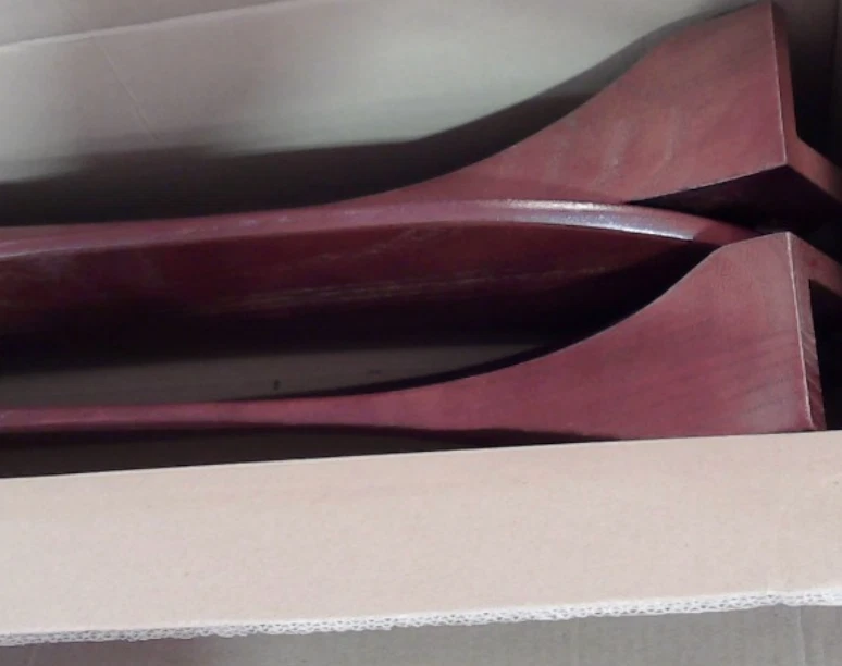 NEW 60 Inch Outdoor Ceiling Fan Quiet No Lights Wood Indoor Outdoor Sloped Flat - Image 2 of 3