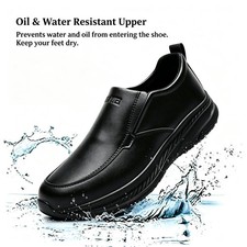 Non Slip Water Resistant Chef Kitchen Restaurant Work Shoes Men Sneakers