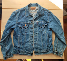 Vintage 1990s Levi's Type 3 Denim Jacket 70506-0210 Made In USA 42 Graffiti