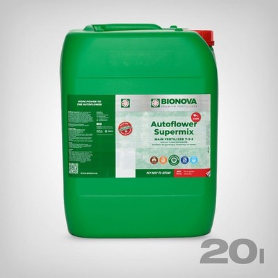 Bio Nova Autoflower Mix 20L - 1-Komponenten Dünger Wachstum & Blüte Premium