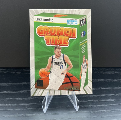 2023-24 Panini Donruss Luka Dončić Crunch Time Press Proof #1