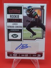 2023 Panini Contenders Rookie Ticket Jarrick Bernard-Converse #290 AU, RC Jets