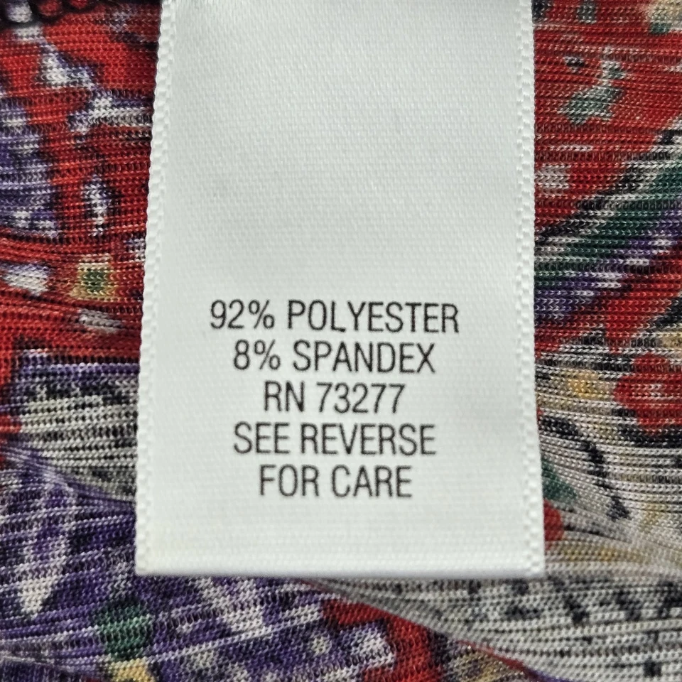 Blusa túnica pulóver Dana Buchman para mujer XL negra cachemira cuello redondo Foto 3 de 4