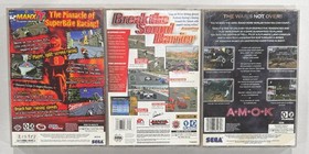 Sega Saturn - Games Lot - CIB - AMOK, Manx TT Superbike, Andretti Racing