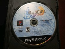 Final Fantasy X (PlayStation 2, 2001) Disc Only Black Label
