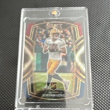 2020 Panini Select Jordan Love Packers Rookie Prizm Club Level #247 Football