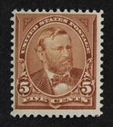 CKStamps: US Stamps Collection Scott#255 5c Grant Mint HR OG