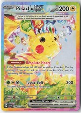 Pikachu ex 238/191 Special Illustration Rare Surging Sparks Pokemon Holo NM