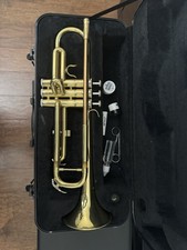 Stagg Bb Trumpet Lacquered Brass 3-Valve Piston w/ Case Mouthpiece Oil
