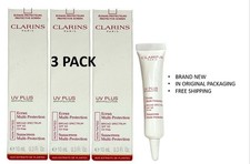 3-PACK Clarins UV Plus Anti-Pollution Ecran Sunscreen SPF 50 10 ml WITH BOX