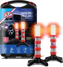 Xtreme Stp Emergency Led Road Flares 3 Separate Lighting Modes Flashing Red S