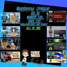 all in one 128 gb Micro SD + pro duo adapter for Psp 1000/2000/3000