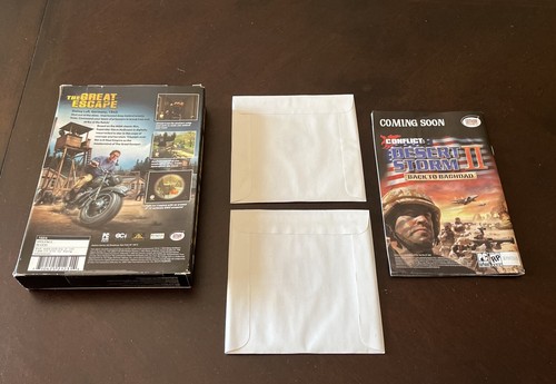 The Great Escape (PC, 2003) Gotham Games Windows 98 ME 2000 XP - New - Picture 8 of 8