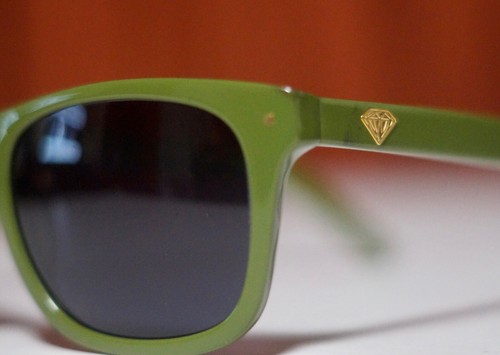 Nuevo Diamond Supply Co. Hombres Tonos Vermont Verde Ejército Gafas de sol RSUN-31 - Imagen 3 de 9