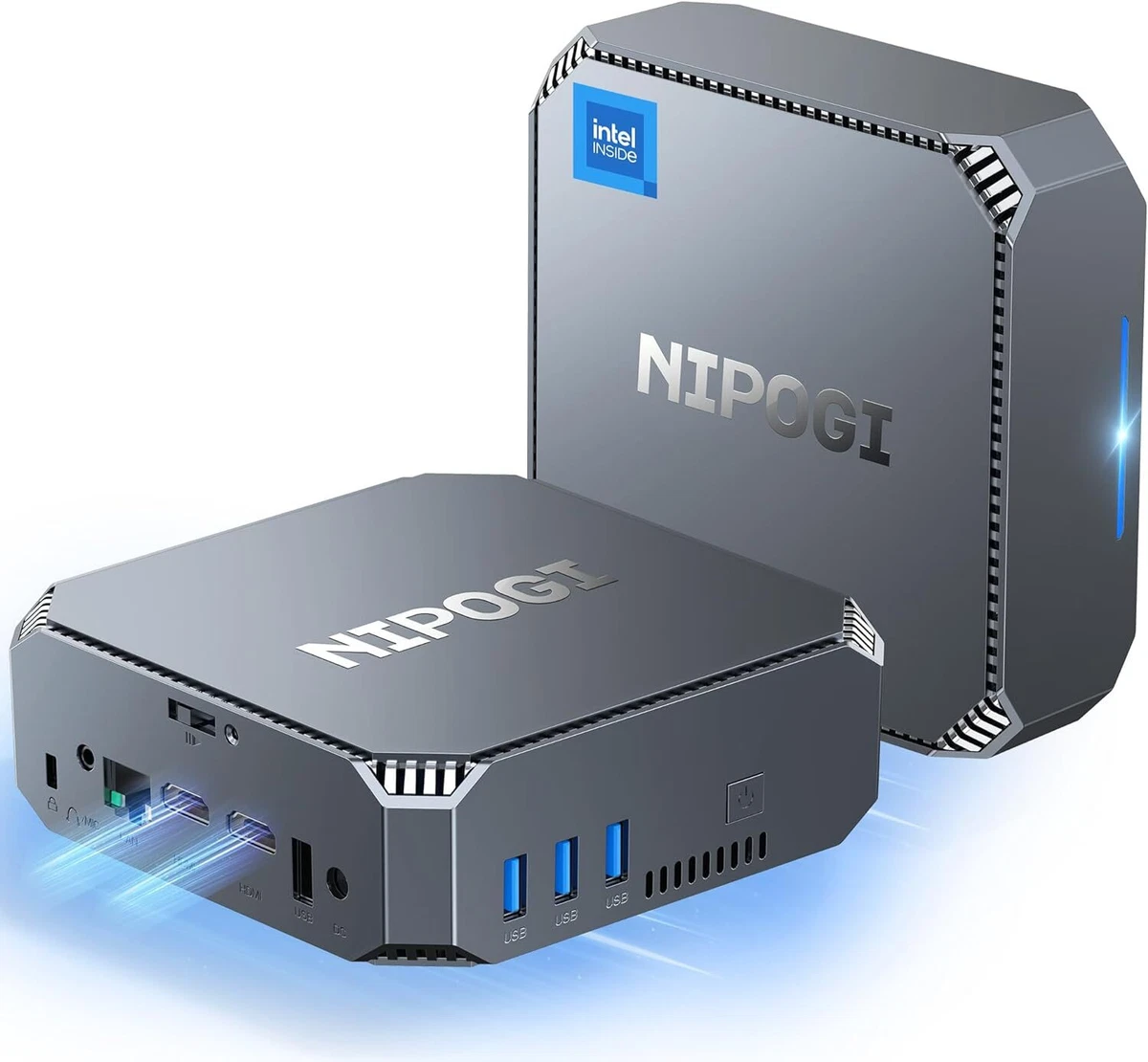 NIPOGI Mini PC Intel N100 8GB RAM 【公式通販】
