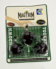 TEXAS A&M AGGIES MagTrim Collegiate NCAA Hang Football Helmet Magnets Set NEW