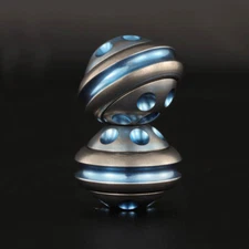 New Titanium Knife Bead Necklace Lanyard Pendant Paracord Bracelet Charm DIY